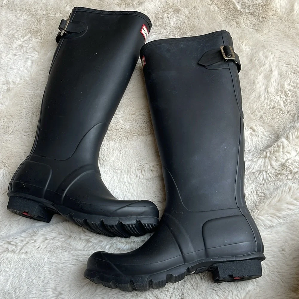 Hunter Classic Black Waterproof Boots